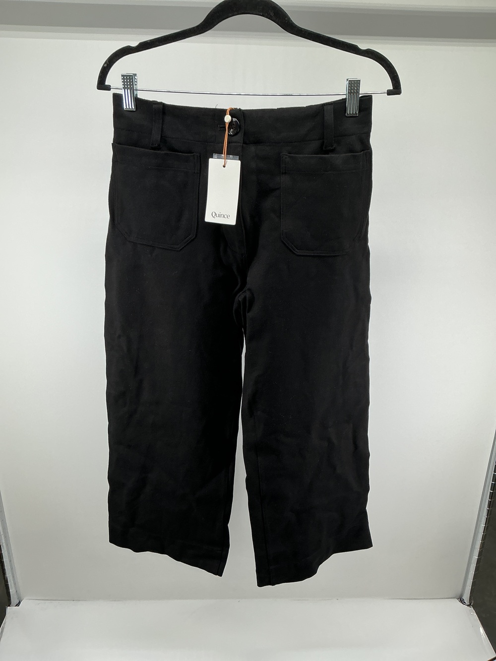 Ultra-Stretch Ponte Cropped Wide Leg Pants - 24"